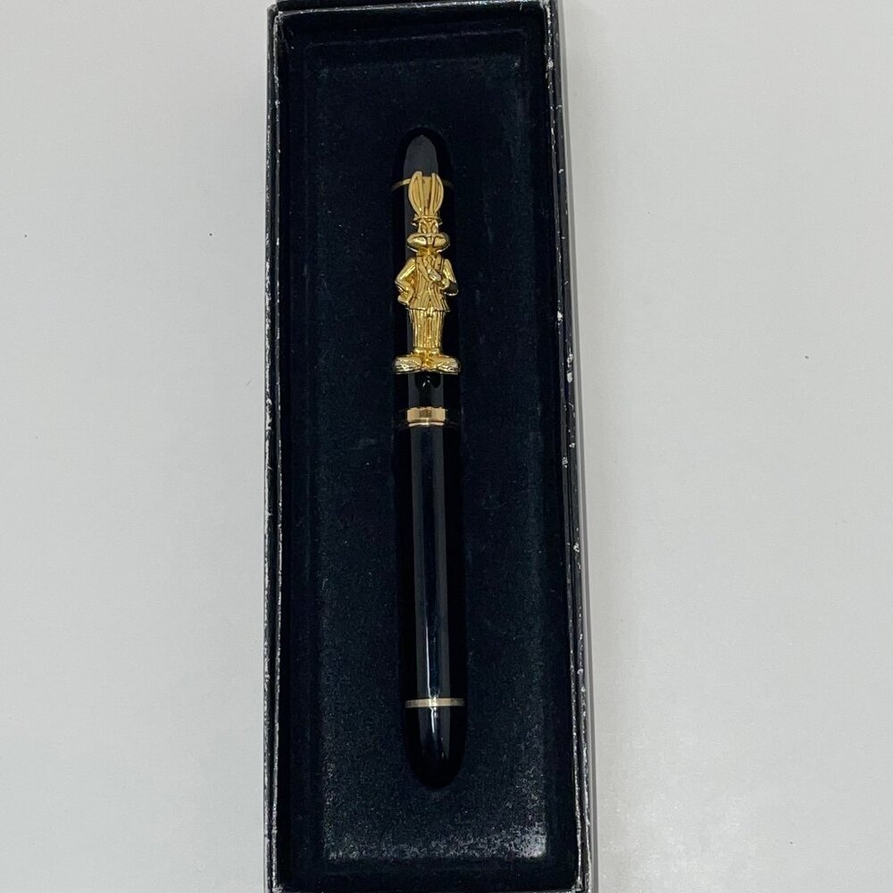 Vintage 1990s Warner Bros Bugs Bunny Character Clip Rollerball Pen w/Box